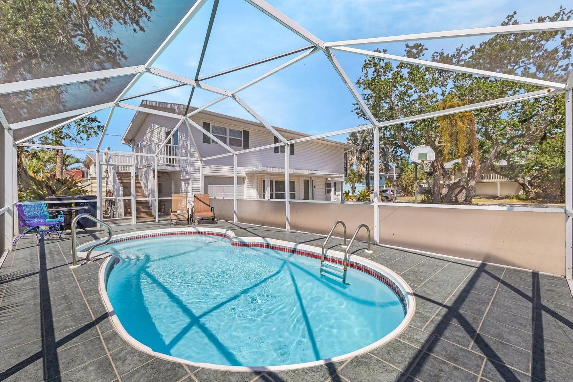 140 Barefoot Bungalow: 4Br/2Ba W/ Heated Pool! Fort Myers Beach Exteriör bild